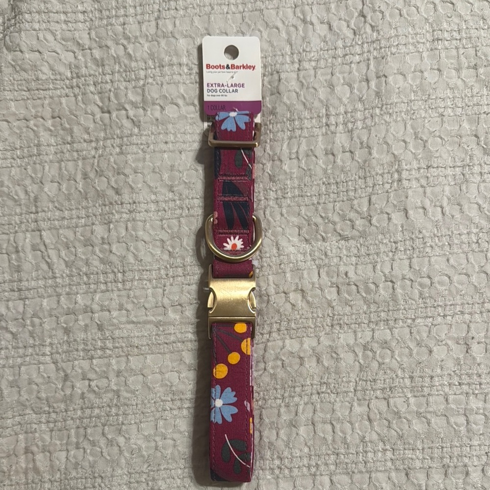 Boots & Barkley Vibrant Floral Dog Collar